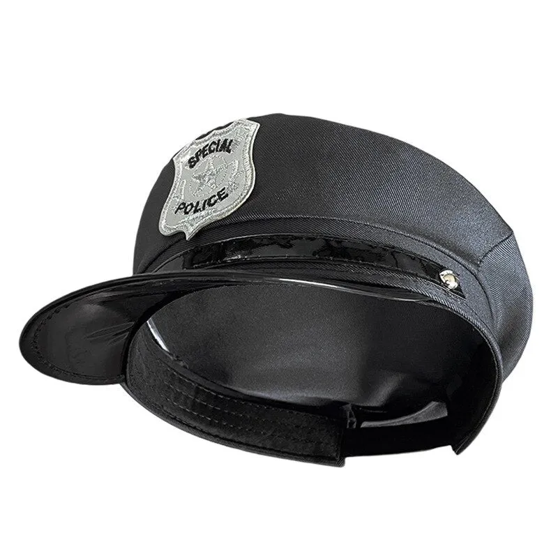 Adult Yacht Military Captain Hats Adjustable Men Women Navy Marine Admiral Cap Costume Party Fancy Dress Accessories