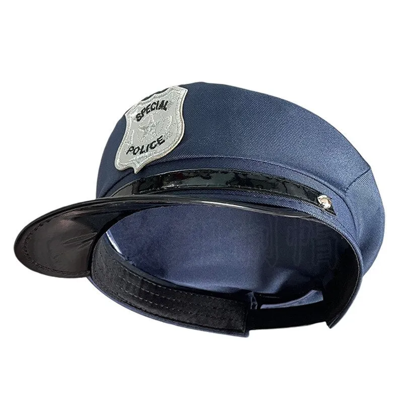 Adult Yacht Military Captain Hats Adjustable Men Women Navy Marine Admiral Cap Costume Party Fancy Dress Accessories