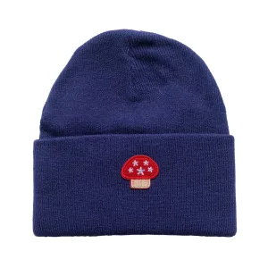 Aga Patch Beanie Navy