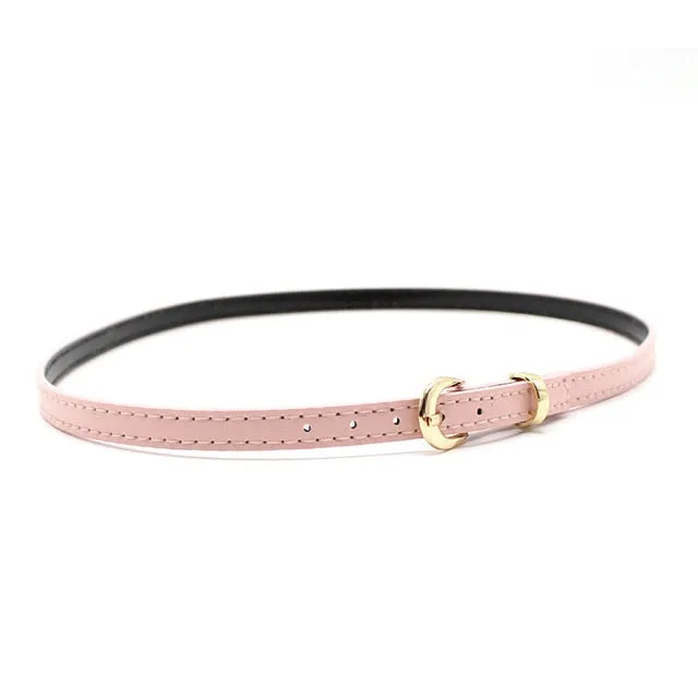 AHEAD Of Them ALL- Fedora Hats 🎩 w/ Pink Leather Belt Buckle