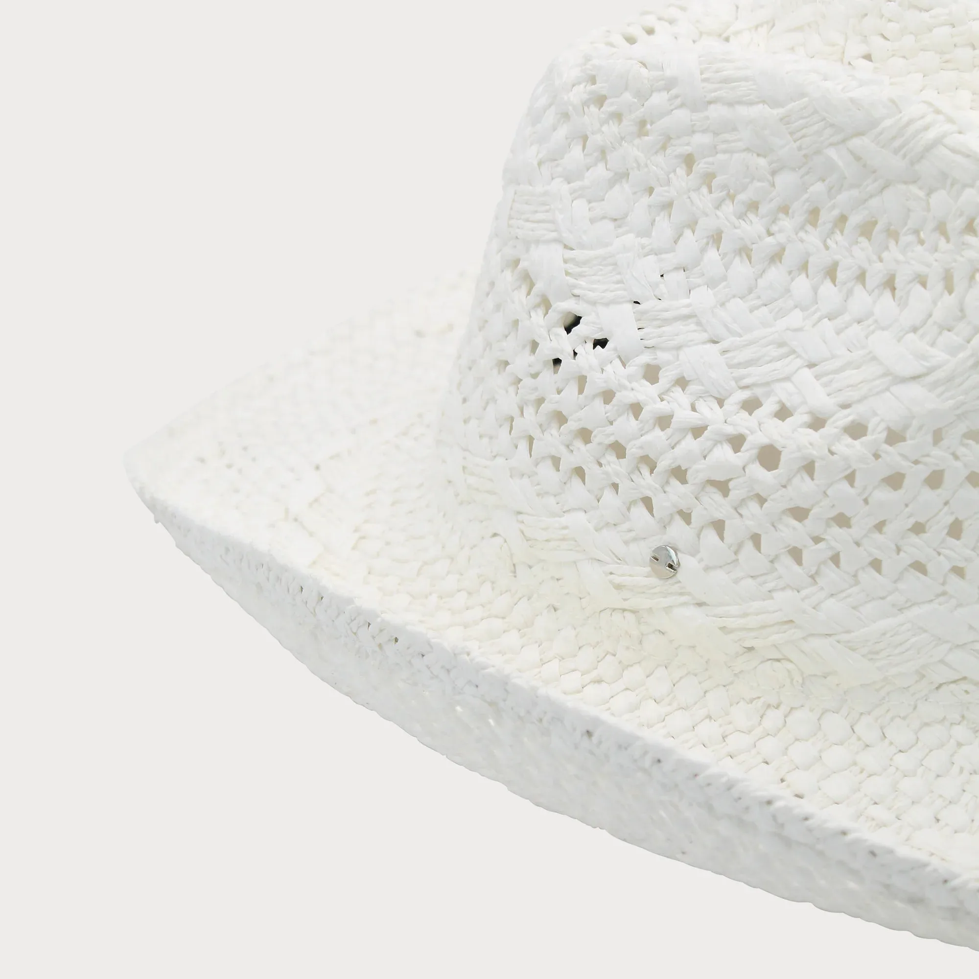 Alba Fedora in White