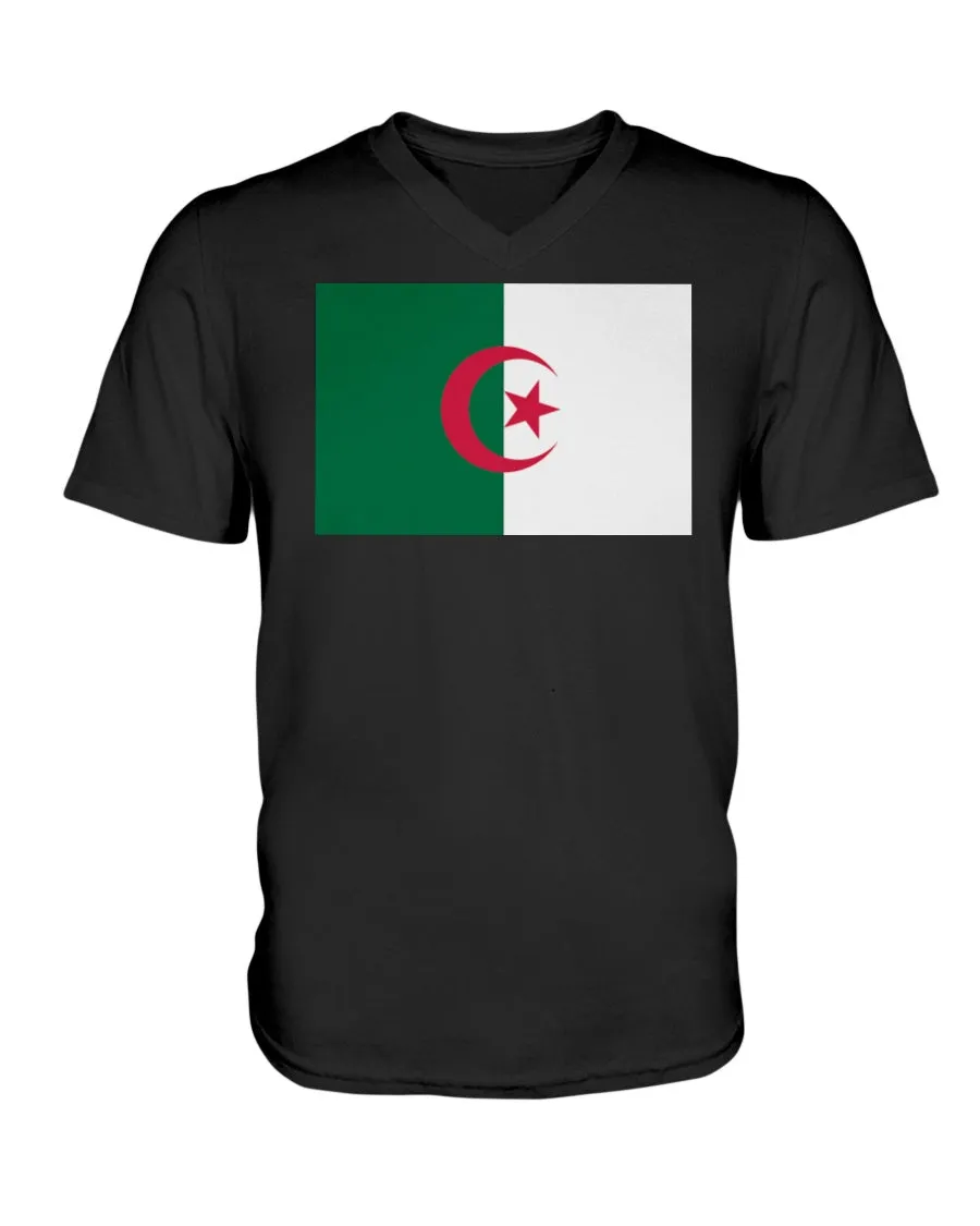 Algerian Flag  V-Neck T-Shirt