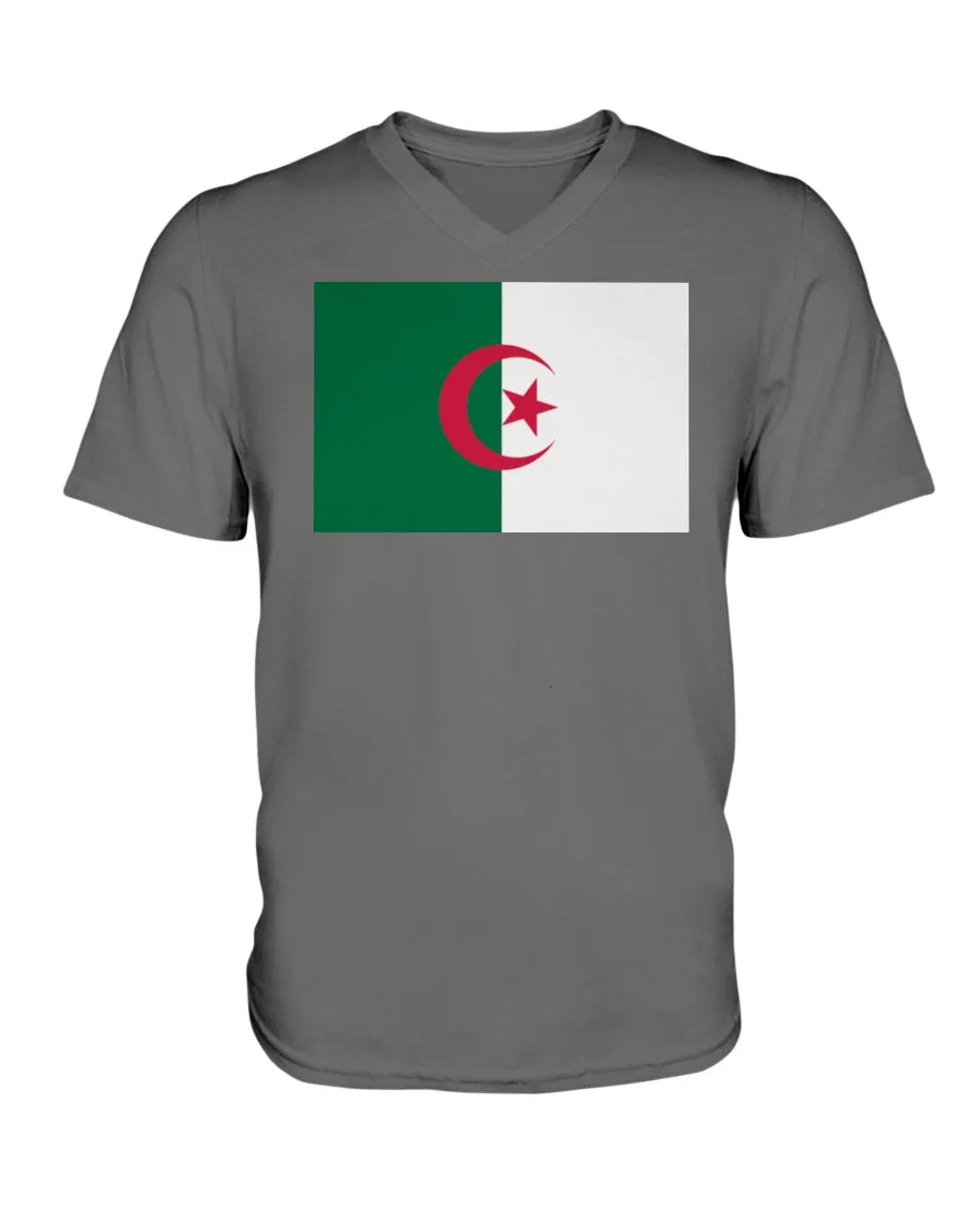 Algerian Flag  V-Neck T-Shirt