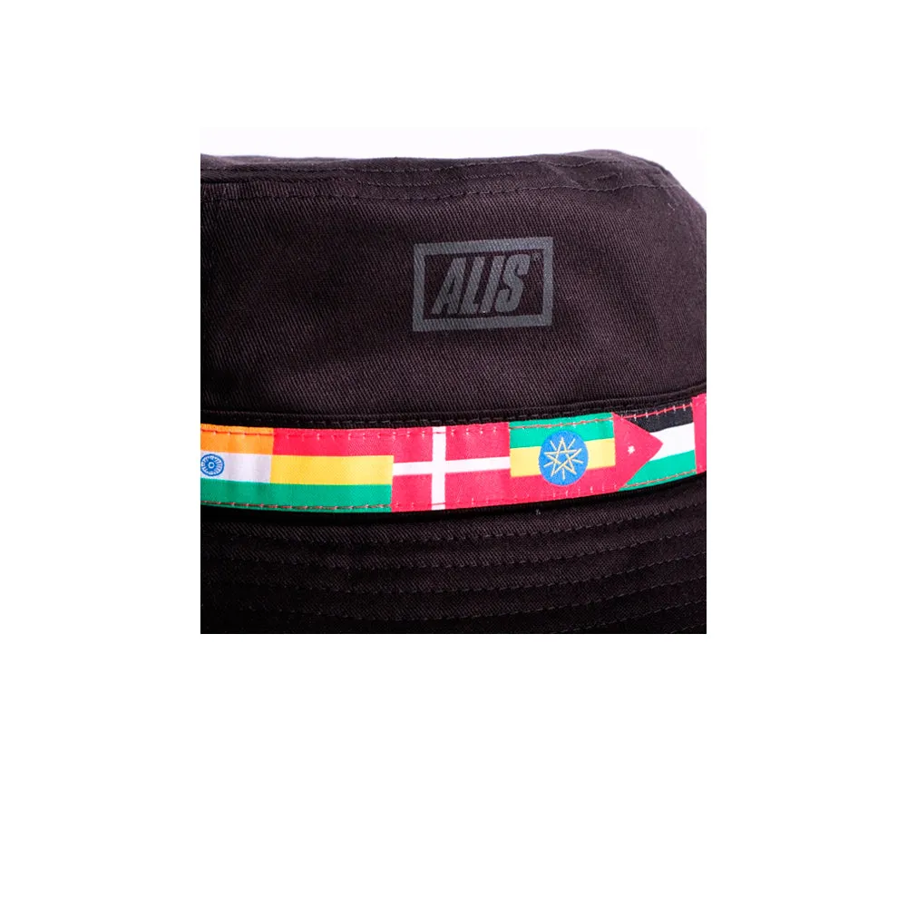 Alis - Going Global - Bucket Hat - Black