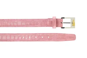 Alligator Belt - Pink