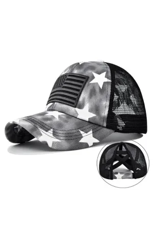 America Flag Embroidered Baseball Cap