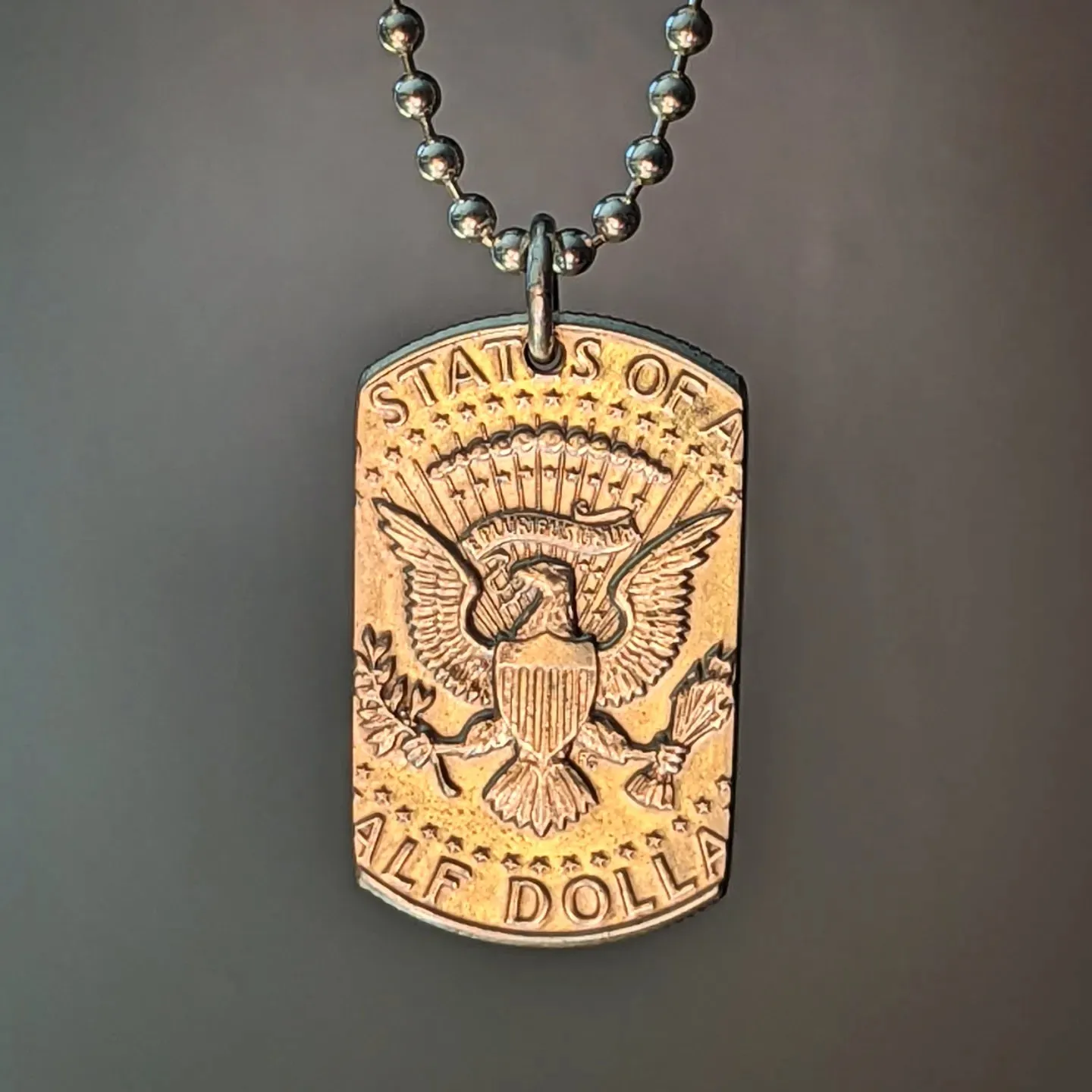 American Pride Dog Tag Necklace