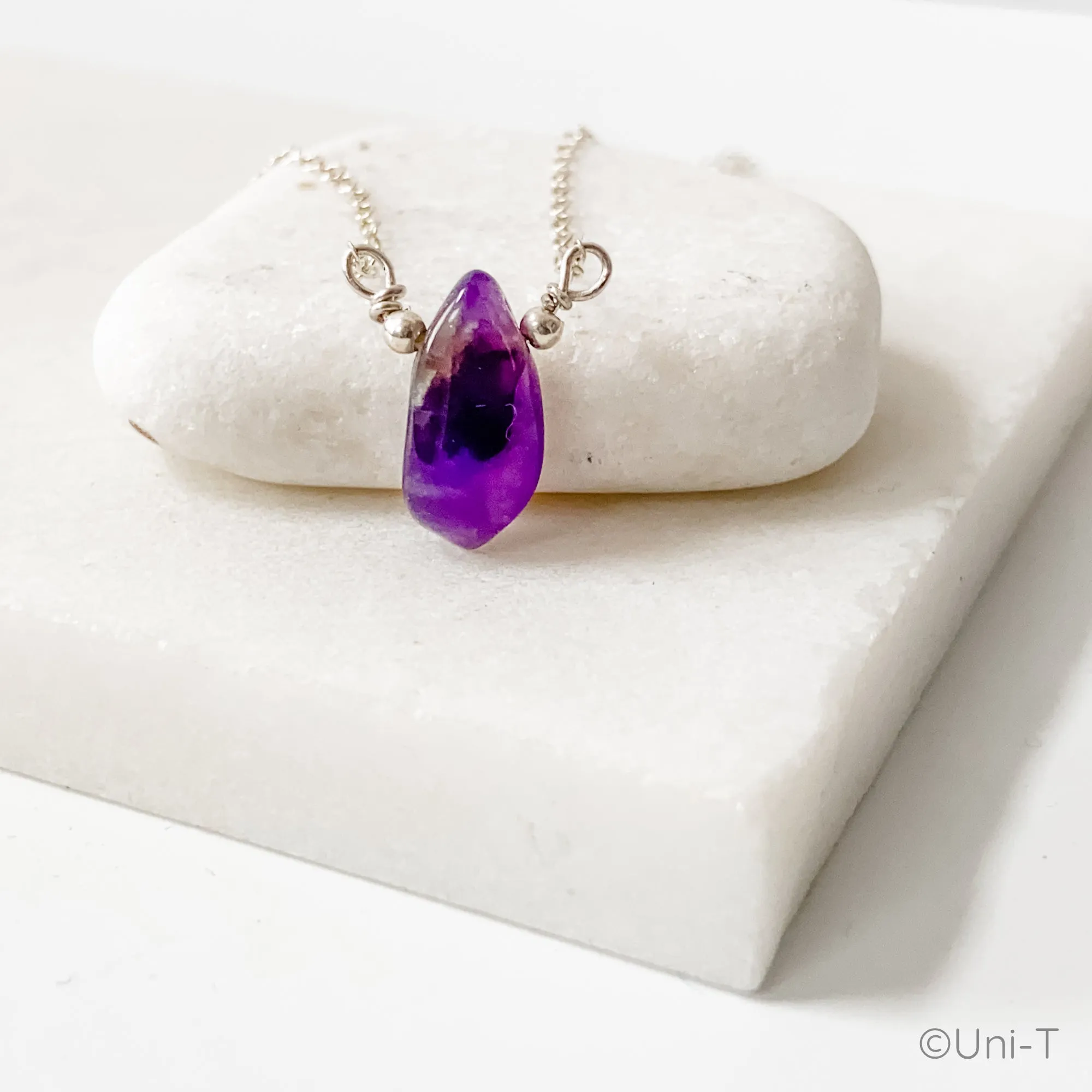 Amethyst Gemstone Necklaces
