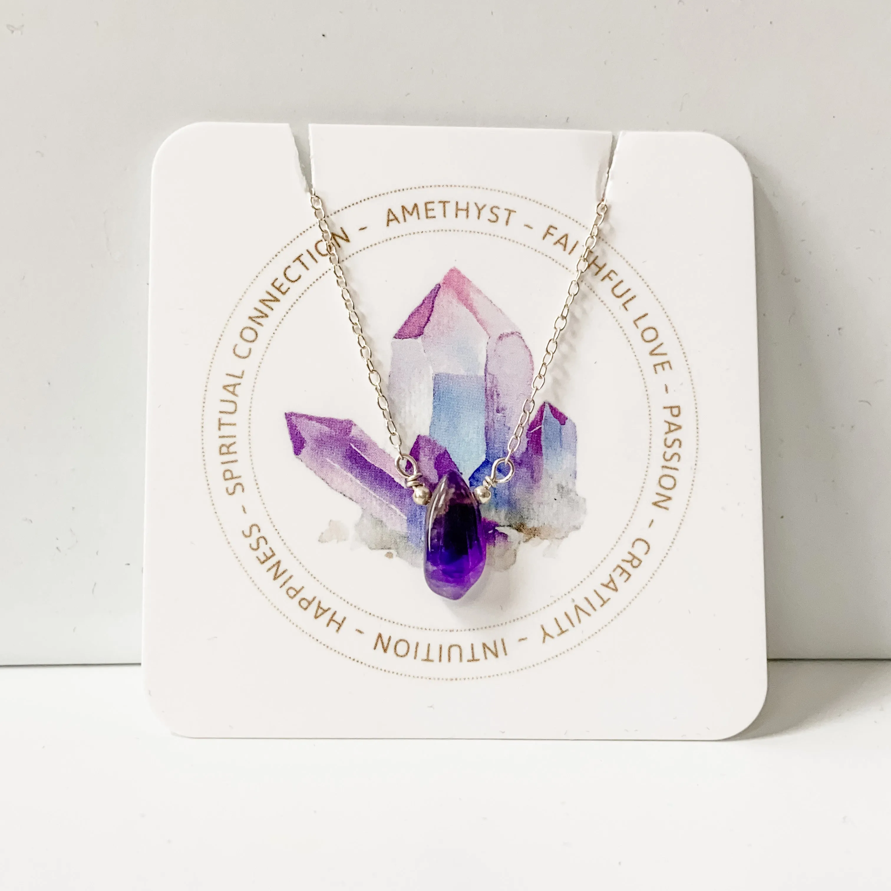 Amethyst Gemstone Necklaces