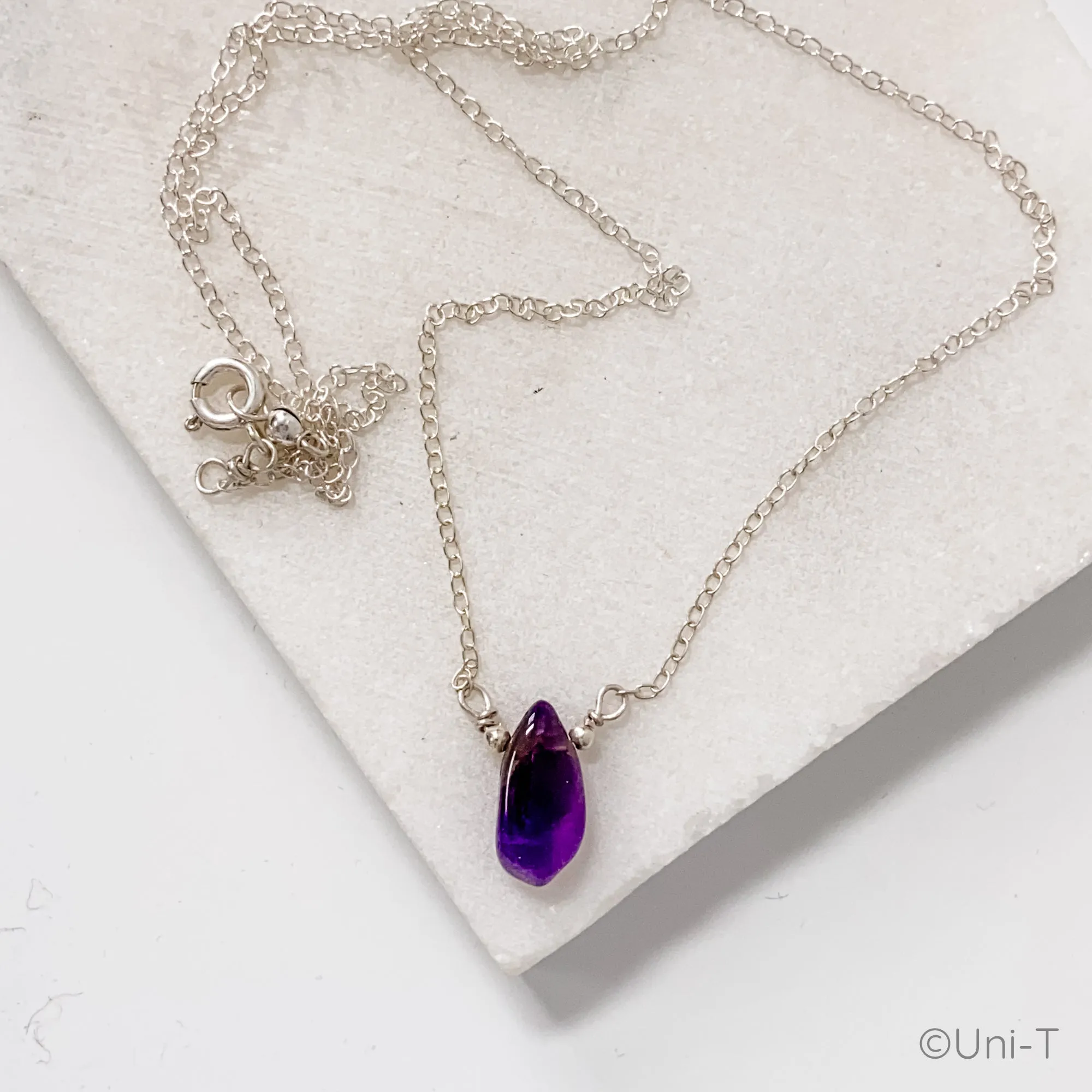 Amethyst Gemstone Necklaces