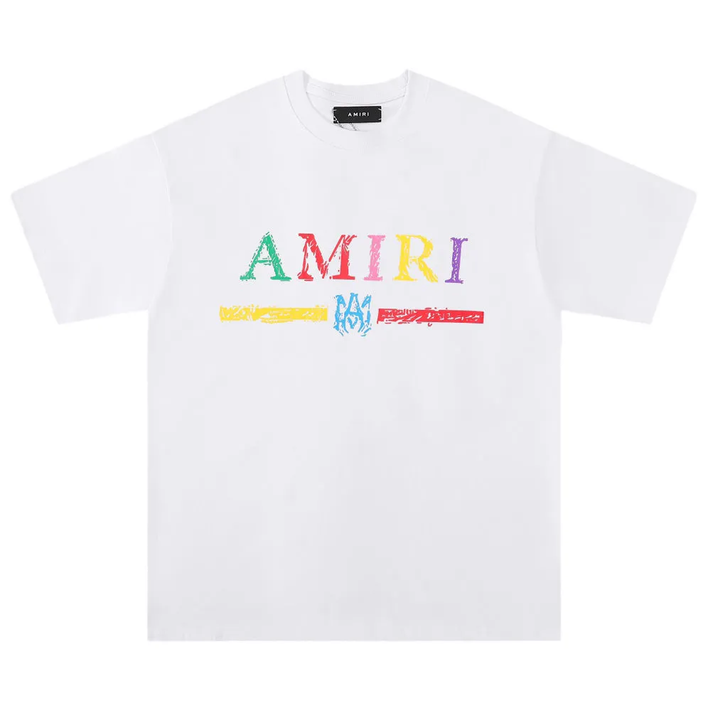 AMIRI CRAYON SKETCH MA BAR TEE