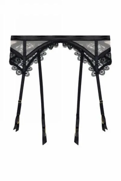 Anaise Suspender Belt - Black -
