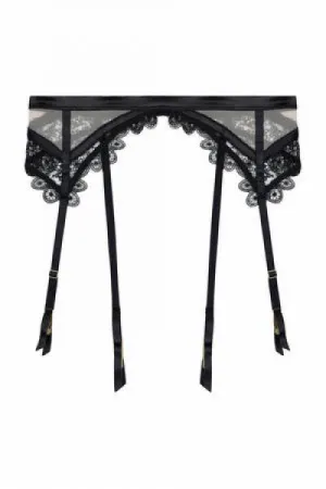 Anaise Suspender Belt - Black -
