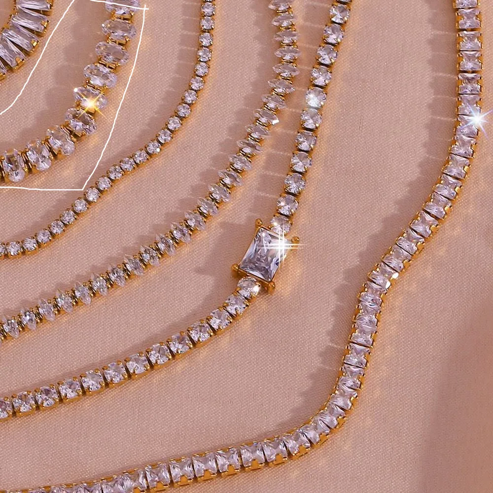 Andrea Tennis Necklaces