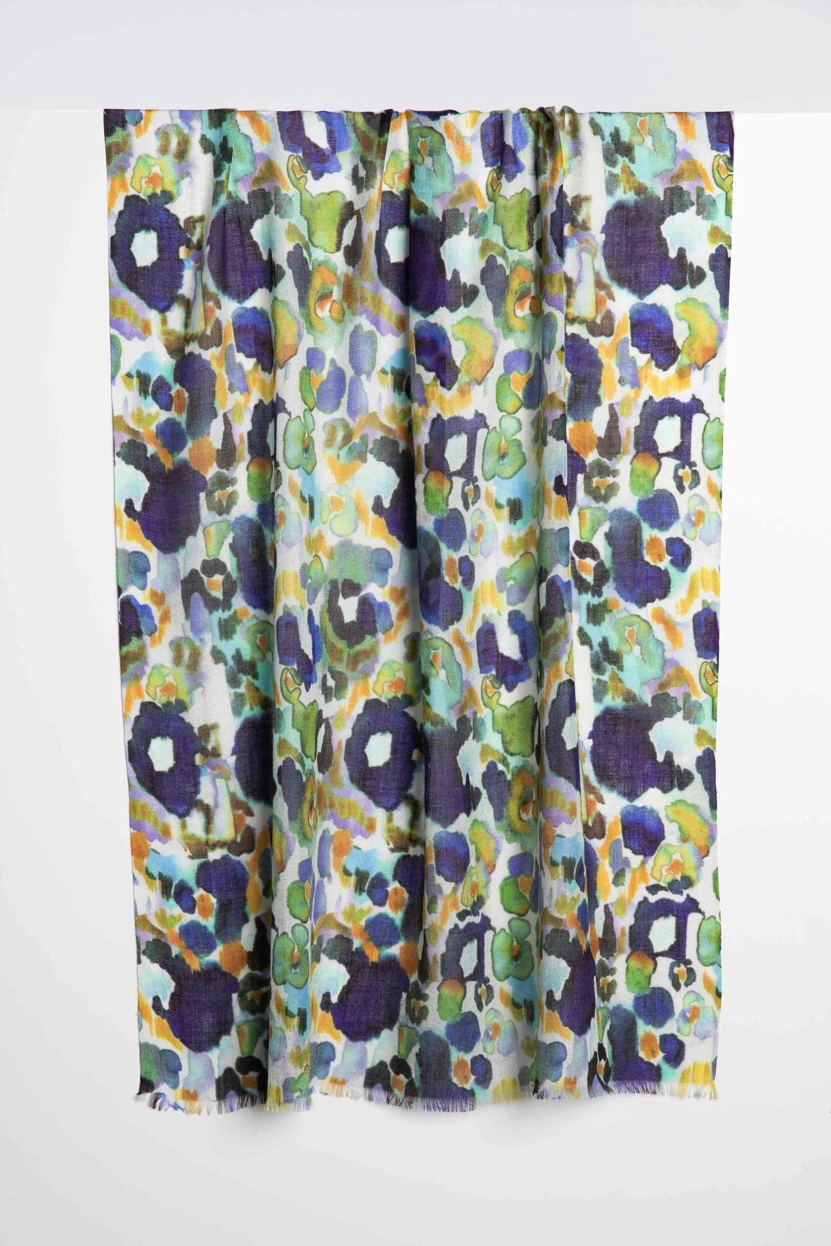 Animal Floral Print Scarf