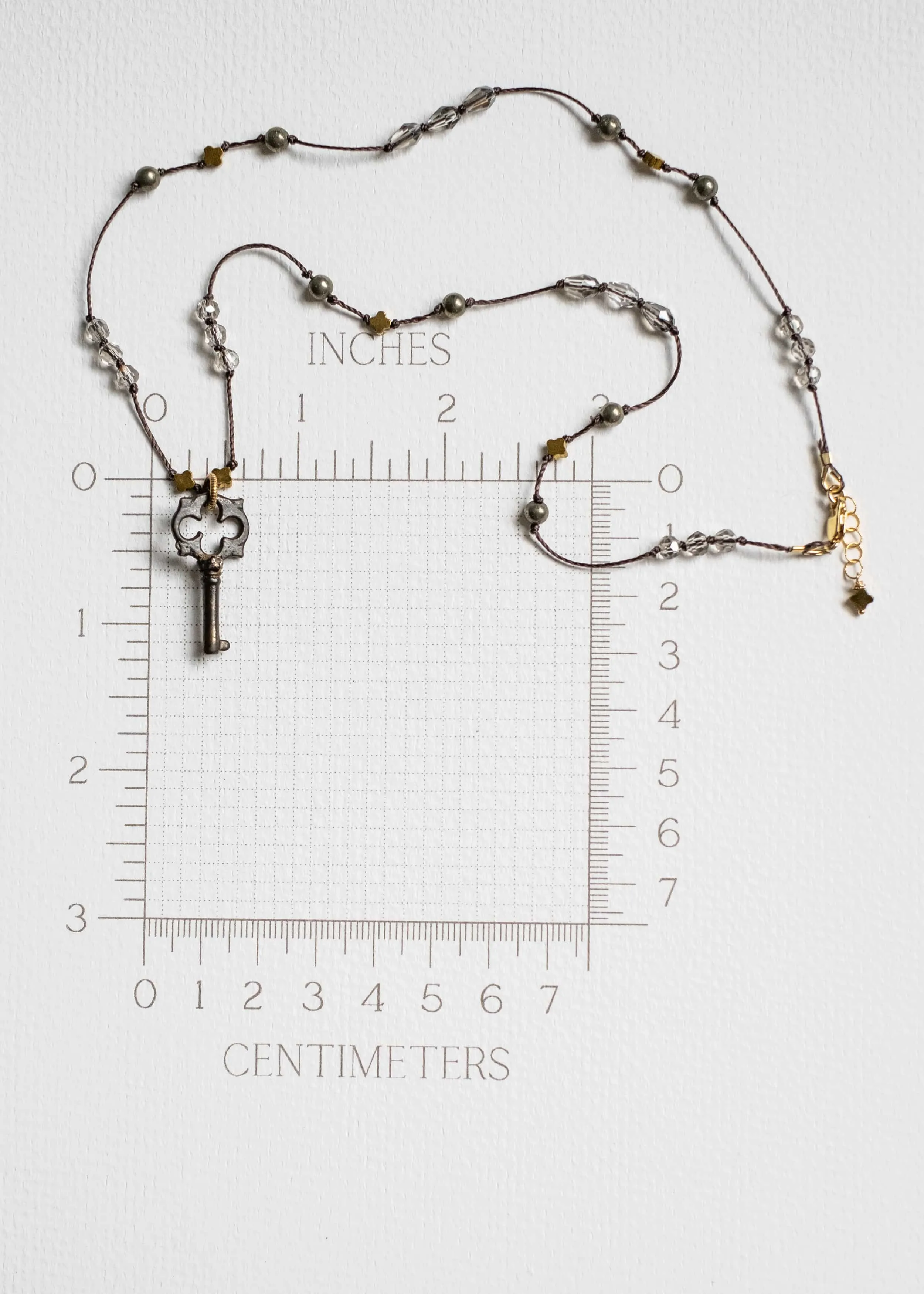 Apothecary Vintage Key Necklace