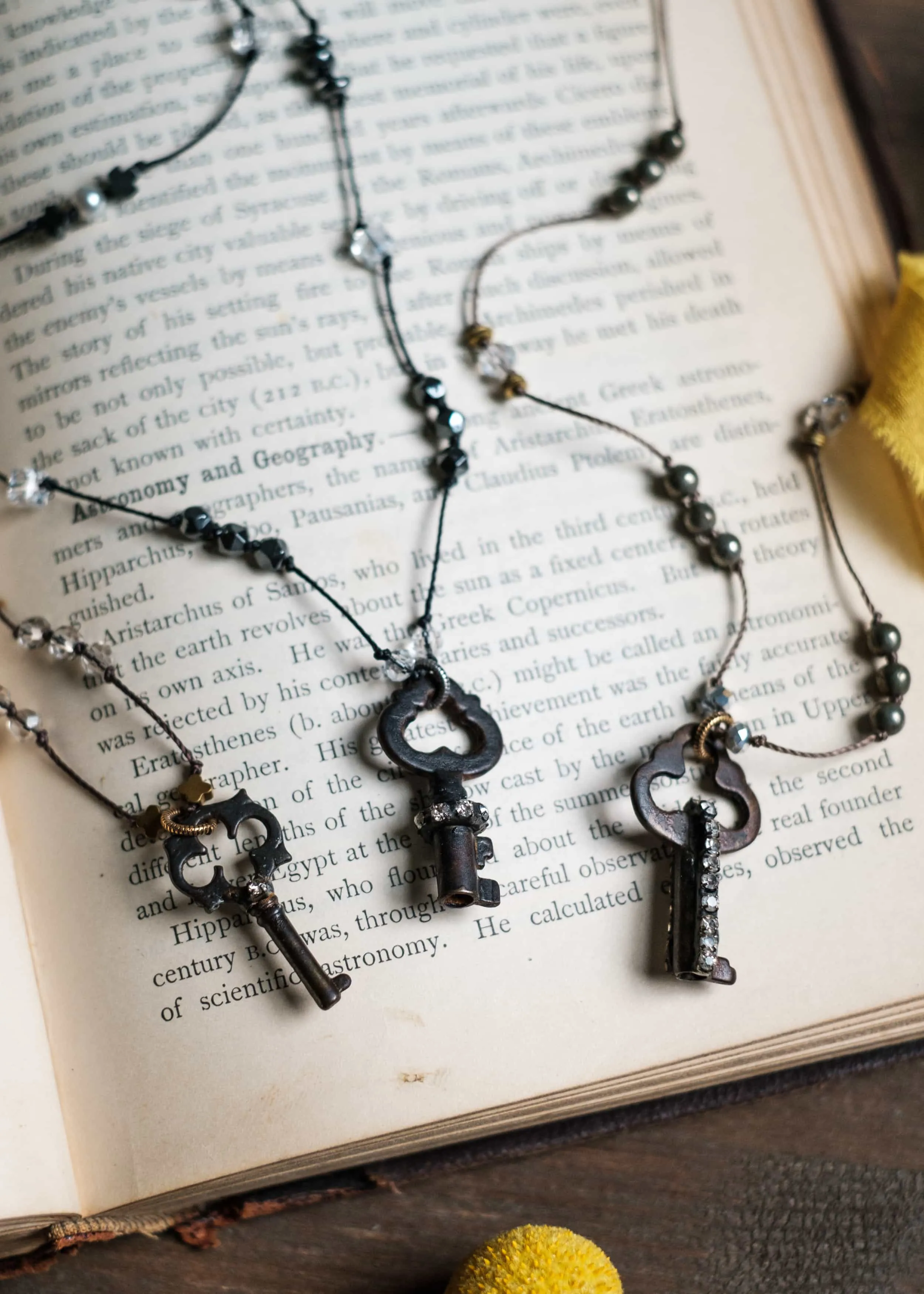 Apothecary Vintage Key Necklace