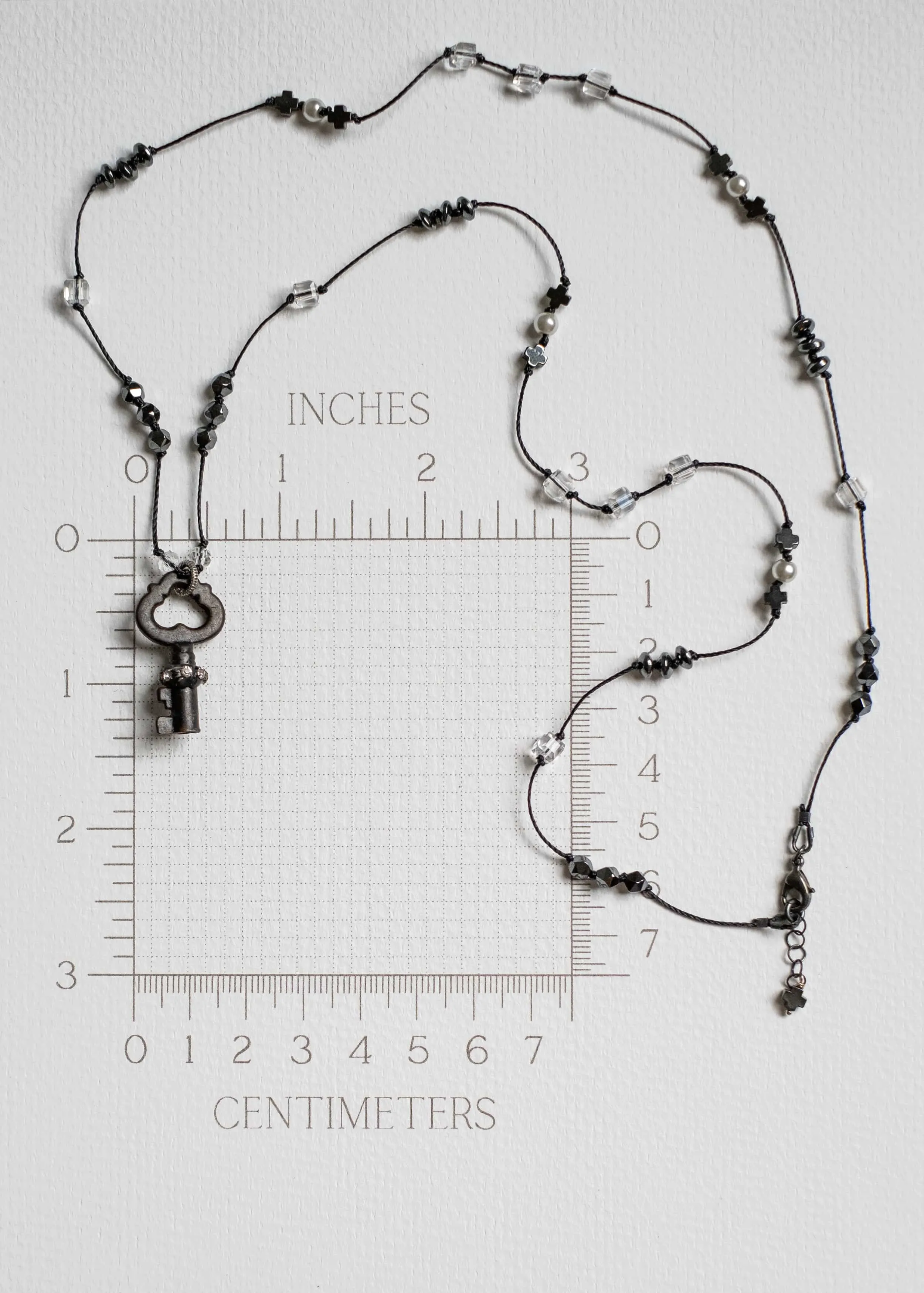Apothecary Vintage Key Necklace