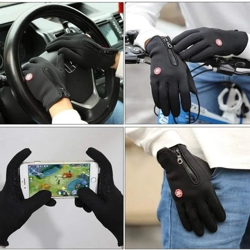ArcticShield Touchscreen Winter Gloves for Men