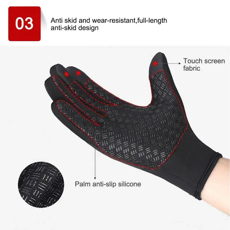 ArcticShield Touchscreen Winter Gloves for Men