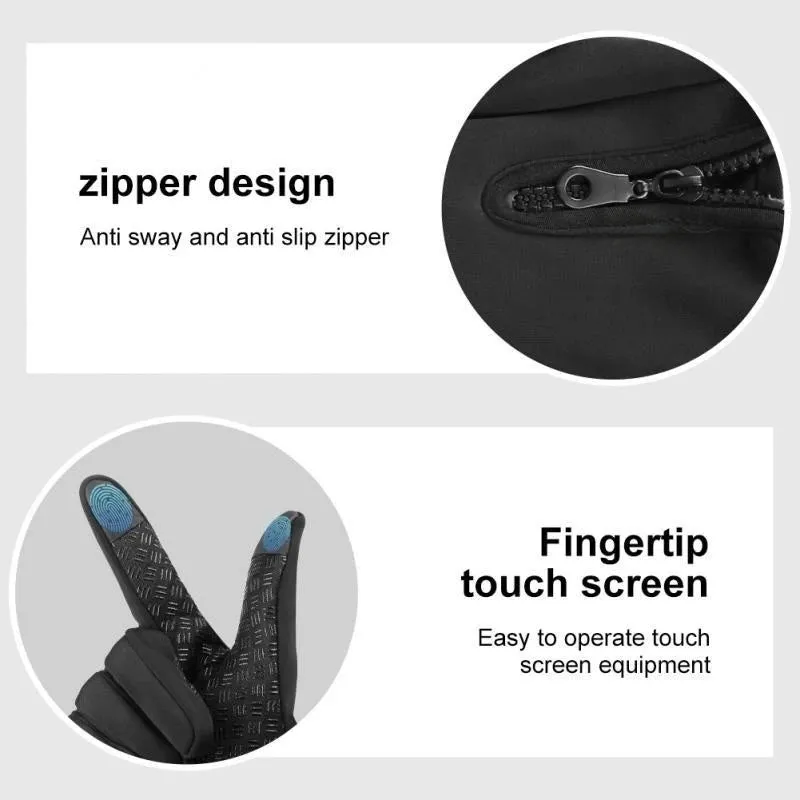 ArcticShield Touchscreen Winter Gloves for Men