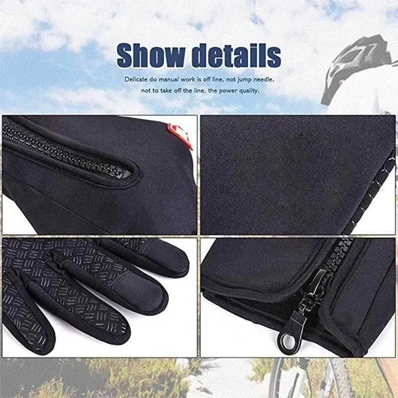 ArcticShield Touchscreen Winter Gloves for Men