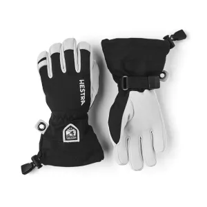 Army Heli Ski Junior Gloves in Black