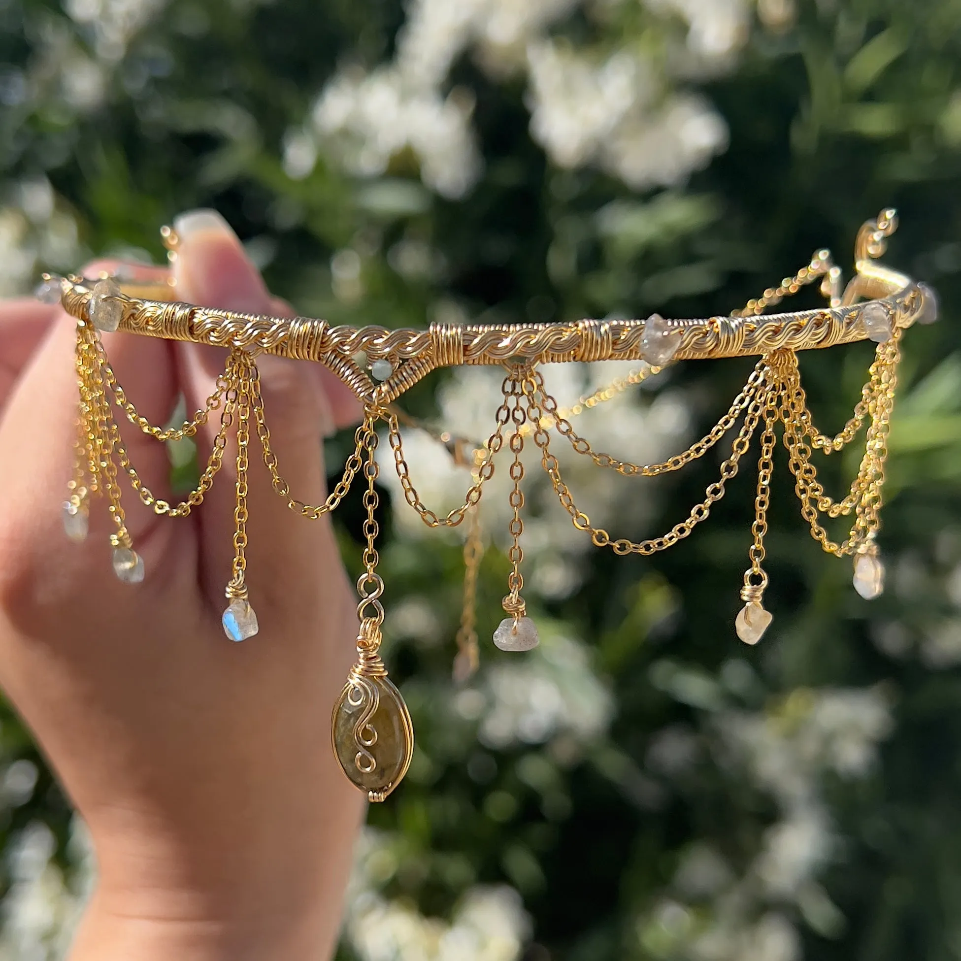 Astraea Choker in Labradorite ✵