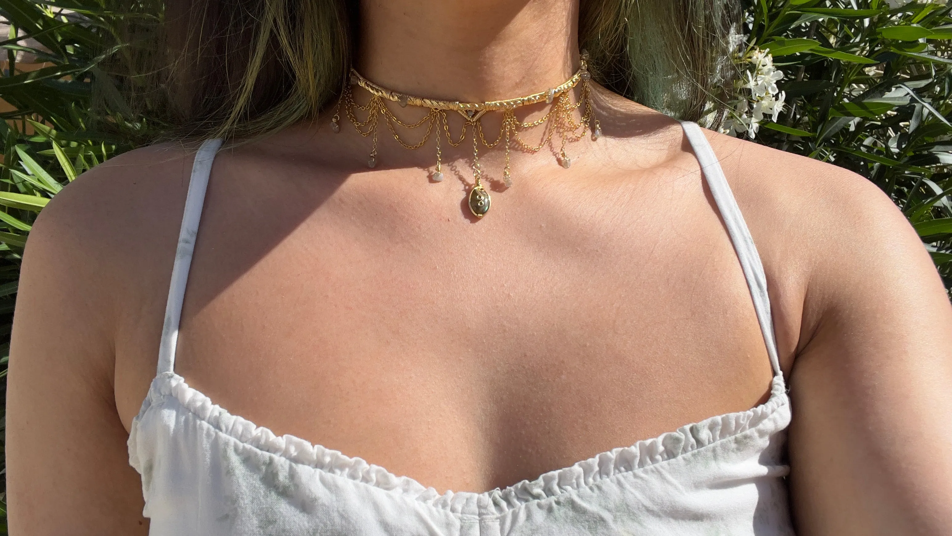 Astraea Choker in Labradorite ✵