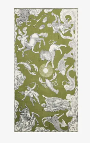 Astrology Wool Scarf