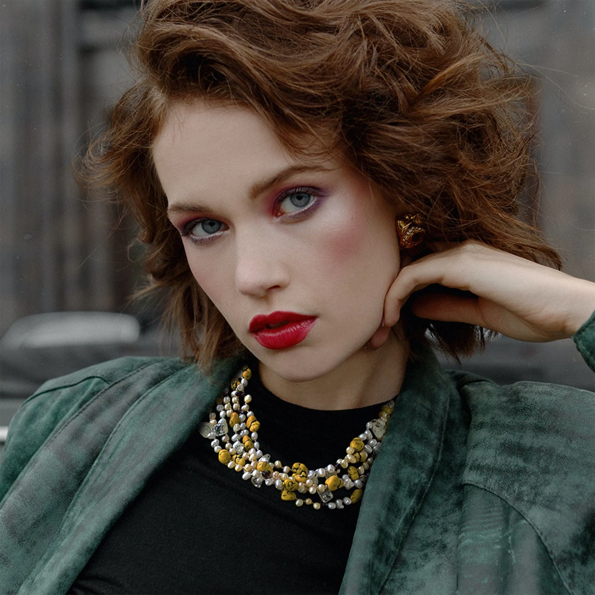 Aurina Pearl necklace