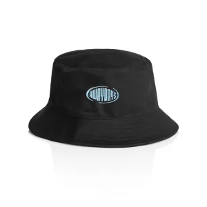 AwayDays 'Logo' Organic Bucket Hat - Black