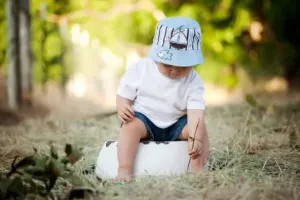 Baby Blue Sun Hat with Baby Blue Sail Boat