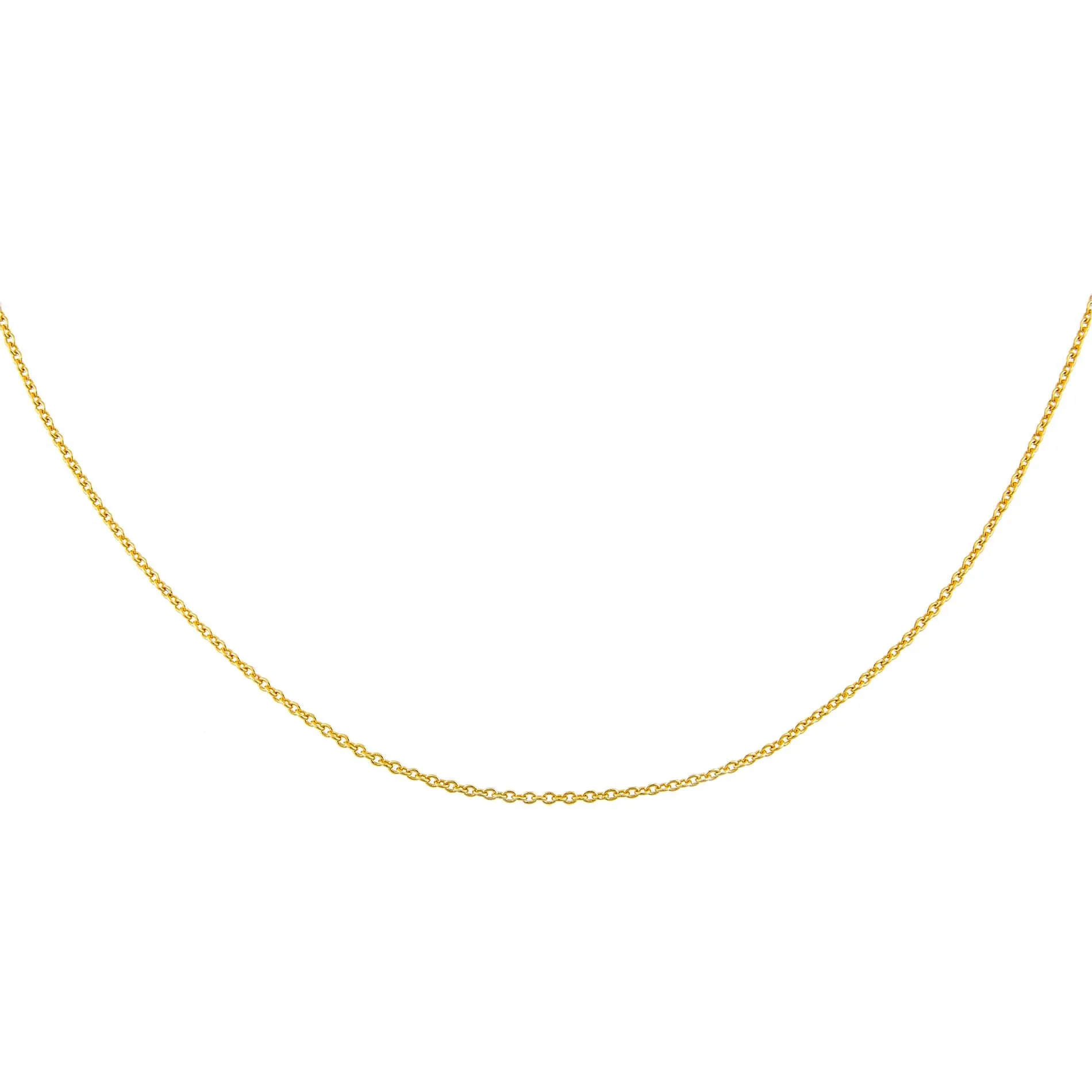 Baby Rolo Chain Necklace