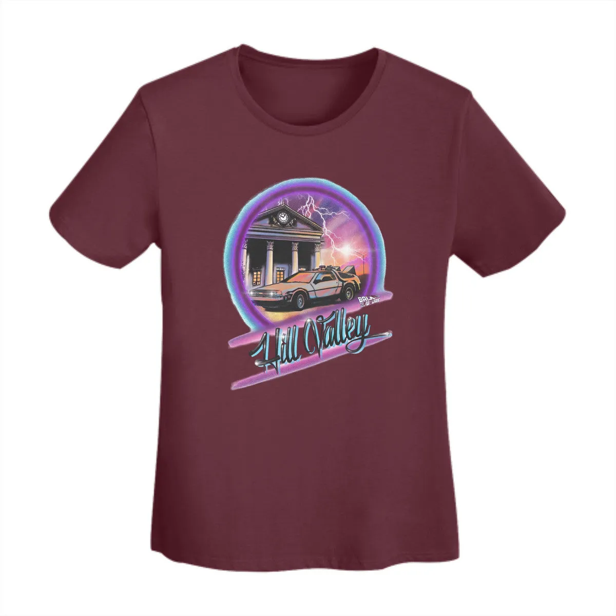 Back To the Future Airbrushed Women's T-Shirt