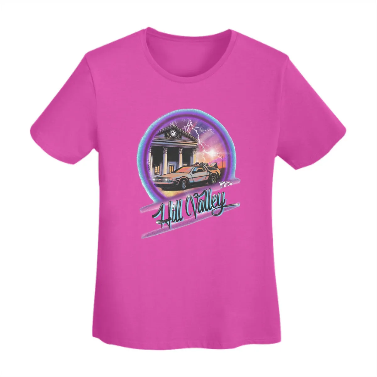 Back To the Future Airbrushed Women's T-Shirt
