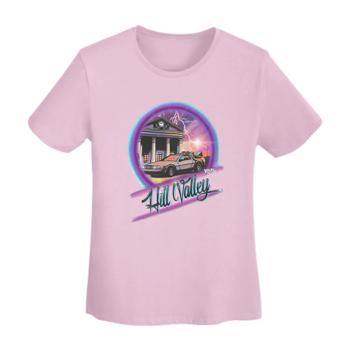 Back To the Future Airbrushed Women's T-Shirt