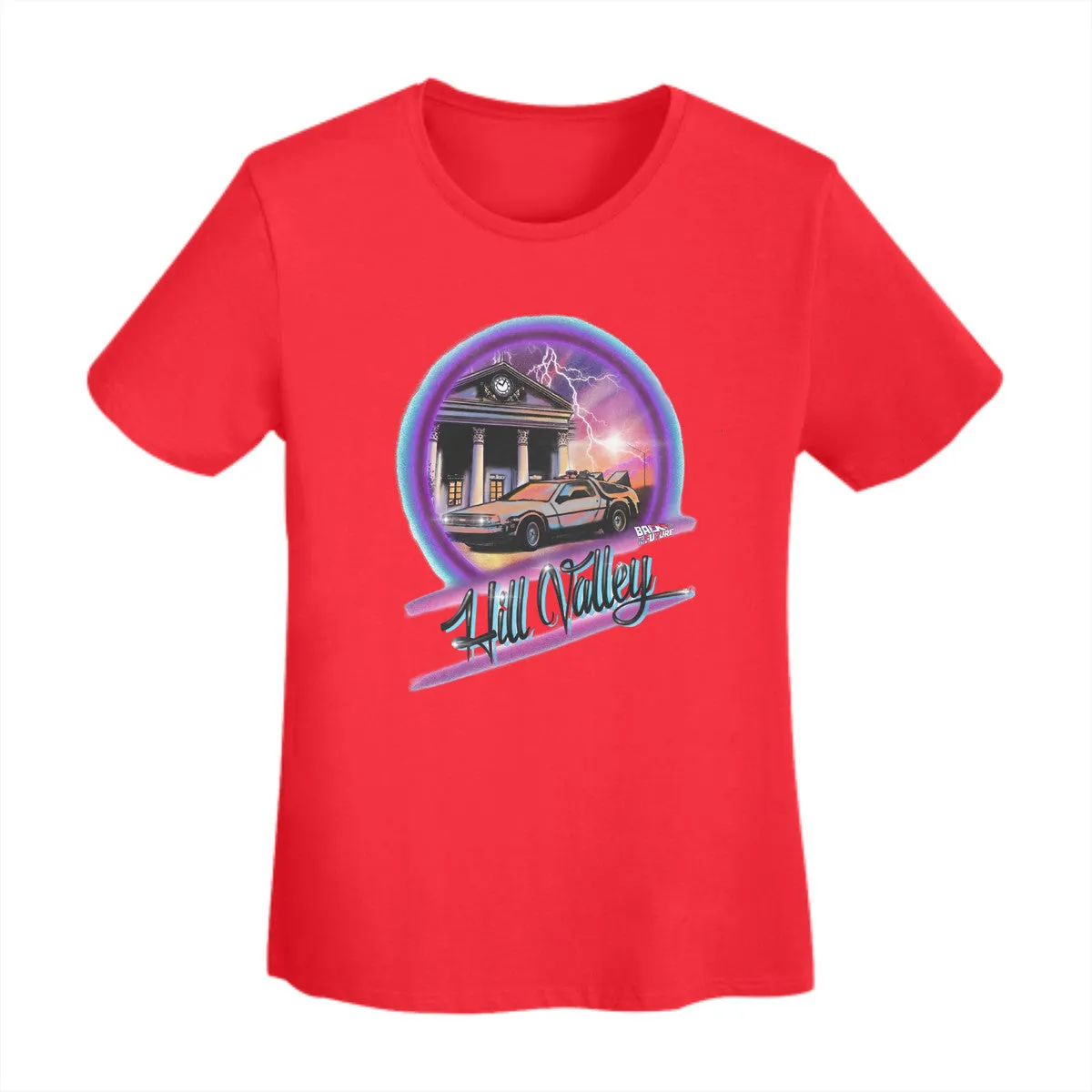 Back To the Future Airbrushed Women's T-Shirt