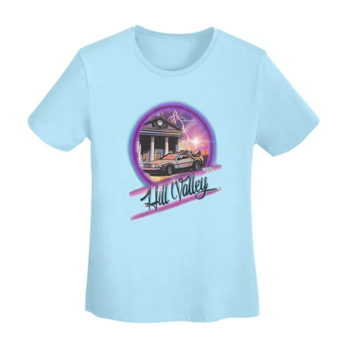 Back To the Future Airbrushed Women's T-Shirt