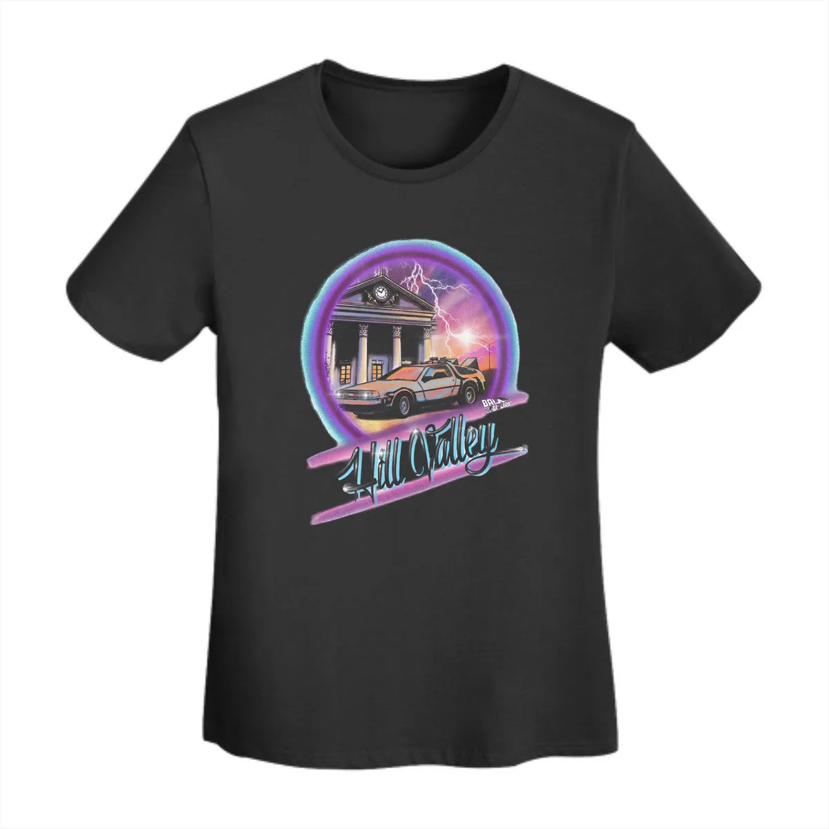 Back To the Future Airbrushed Women's T-Shirt