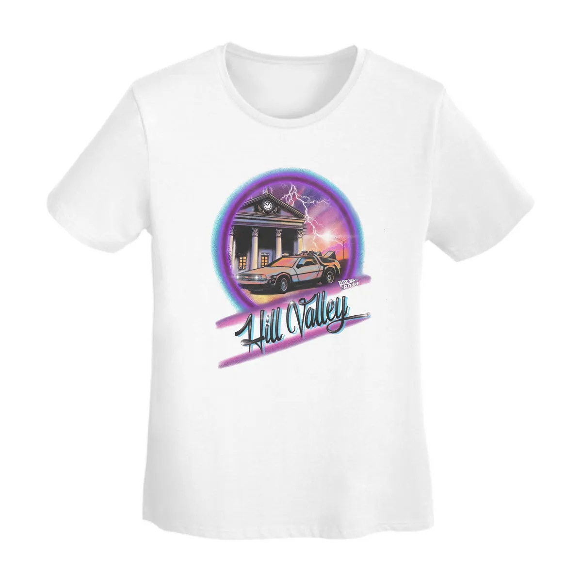 Back To the Future Airbrushed Women's T-Shirt