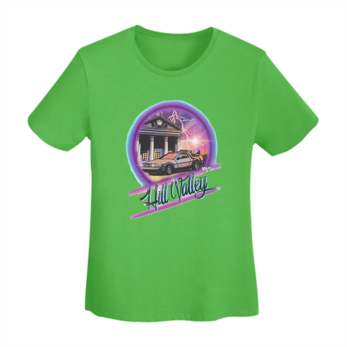 Back To the Future Airbrushed Women's T-Shirt