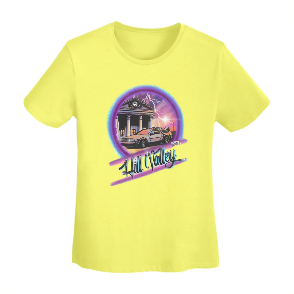 Back To the Future Airbrushed Women's T-Shirt
