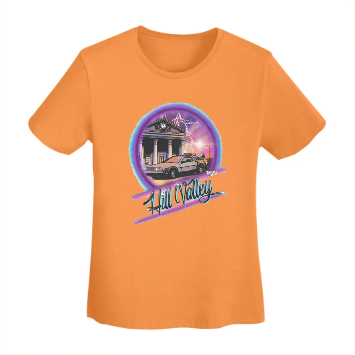 Back To the Future Airbrushed Women's T-Shirt