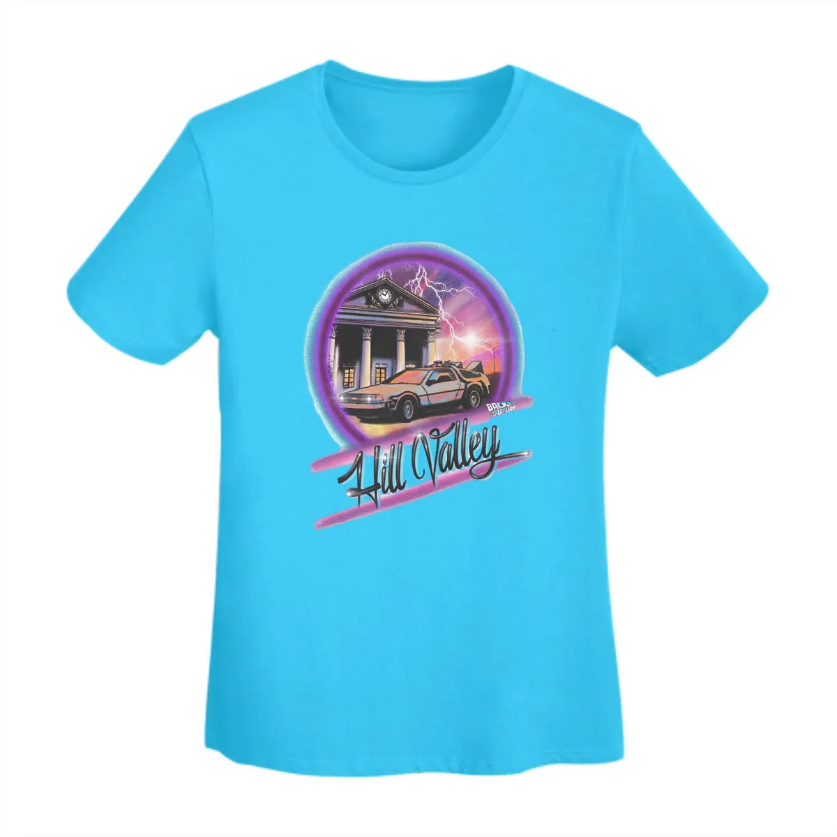Back To the Future Airbrushed Women's T-Shirt