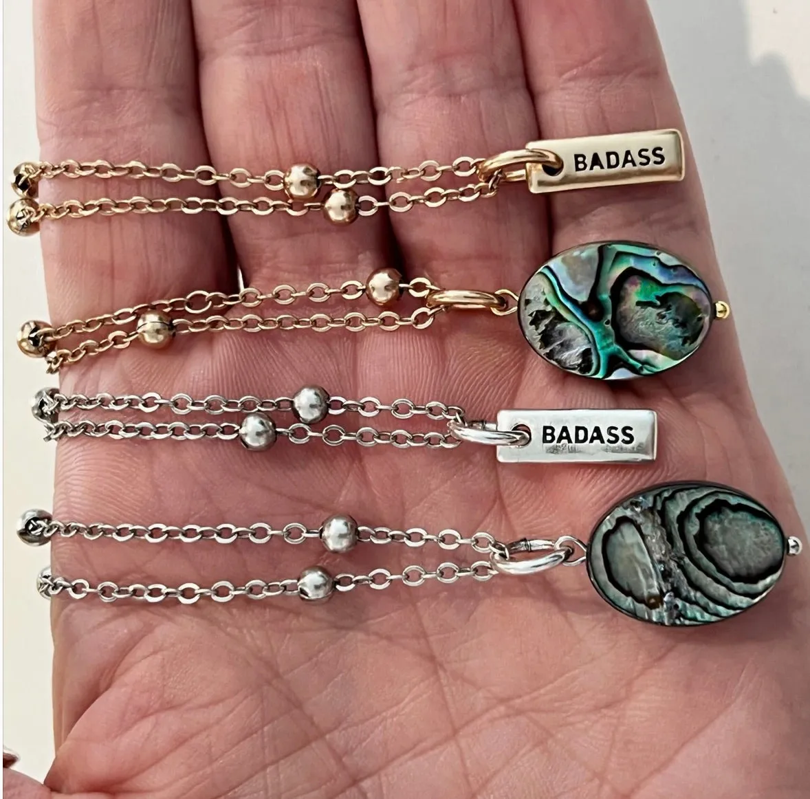 Badass | Dainty-Silver