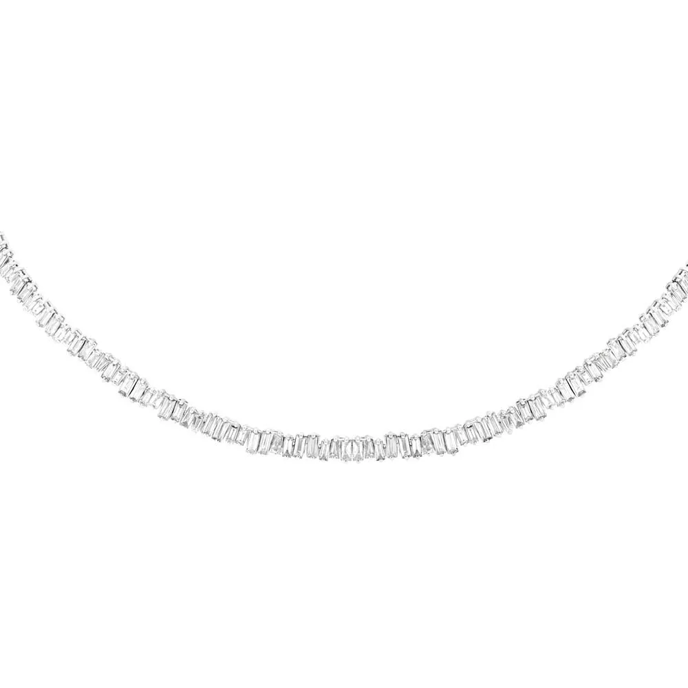 Baguette Diamond Choker