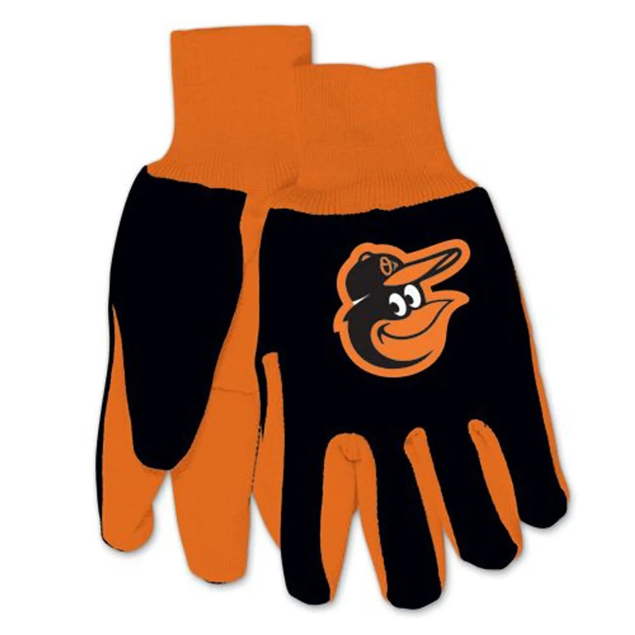 Baltimore Orioles Gloves Two Tone Style Adult Size
