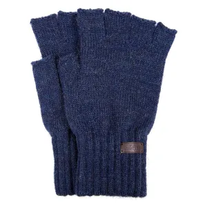 Barbour Fingerless Gloves | Navy