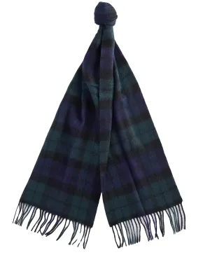 Barbour Tartan Lambswool Scarf Black Watch